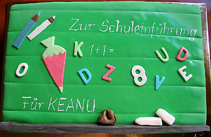 Torte zur Schuleinführung